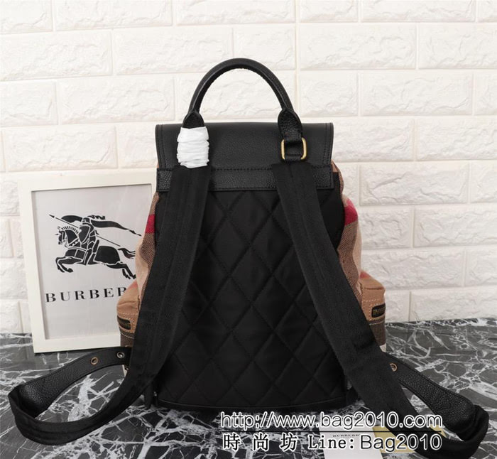 BURBERRY巴寶莉 新款 The Rucksack 軍旅背包 柔軟休閒雙肩包 391223  Bhq1124